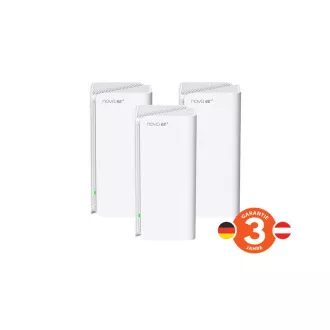 Tenda Nova MX21 Pro (3 paketi) WiFi6E AXE5700 Mesh Gigabitni sistem, 9x GLAN/GWAN, WPA3, VPN, CZ aplikacija