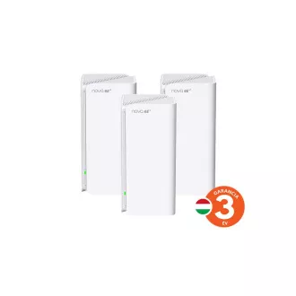 Tenda Nova MX21 Pro (3 paketi) WiFi6E AXE5700 Mesh Gigabitni sistem, 9x GLAN/GWAN, WPA3, VPN, CZ aplikacija