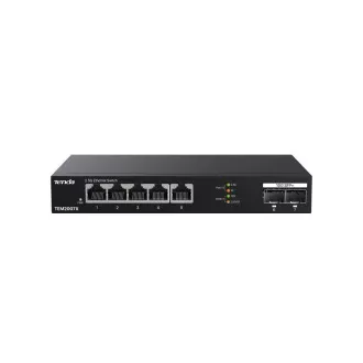 Tenda TEM2007X - Večgigabitno stikalo, 5x 2,5G RJ45 2x 10G SFP , MAC 16K, 6kV zaščita Tenda TEM2007X - Večgigabitno stikalo, 5x 2,5G RJ45 2x 10G SFP , MAC 16K, 6kV zaščita