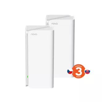 Tenda Nova MX15 Pro (2 paketa) WiFi 6 AX5400 Mesh Gigabitni sistem, 6x GLAN/GWAN, WPA3, VPN, CZ aplikacija Tenda Nova MX15 Pro (2 paketa) WiFi 6 AX5400 Mesh Gigabitni sistem, 6x GLAN/GWAN, WPA3, VPN, CZ aplikacija