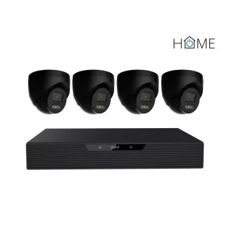iGET HOME N85P4 - kamera NVR PoE z ločljivostjo 3K, 8CH NVR   4x kamera z zvokom, IR in LED