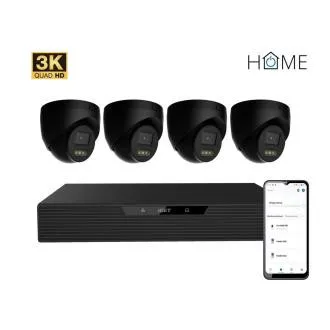 iGET HOME N85P4 - kamera NVR PoE z ločljivostjo 3K, 8CH NVR 4x kamera z zvokom, IR in LED iGET HOME N85P4 - kamera NVR PoE z ločljivostjo 3K, 8CH NVR 4x kamera z zvokom, IR in LED