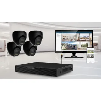 iGET HOME N85P4 - kamera NVR PoE z ločljivostjo 3K, 8CH NVR 4x kamera z zvokom, IR in LED iGET HOME N85P4 - kamera NVR PoE z ločljivostjo 3K, 8CH NVR 4x kamera z zvokom, IR in LED