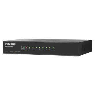 Stikalo QNAP QSW-1108-8T-R2 (8x vrata 2,5GbE, pasivno hlajenje, podpora 100M/ 1G/ 2,5G)