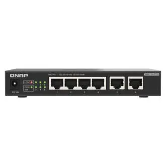 Stikalo QNAP QSW-2104-2T-R2 (4x 2,5GbE RJ45 in 2x 10GbE RJ45) Stikalo QNAP QSW-2104-2T-R2 (4x 2,5GbE RJ45 in 2x 10GbE RJ45)
