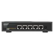 Stikalo QNAP QSW-3205-5T (5x 10GbE, pasivno hlajenje, podpora 100M/ 1G/ 2,5G/ 5G in 10G)