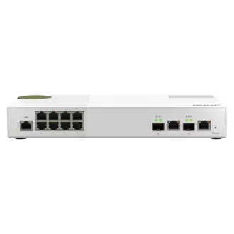Upravljano stikalo QNAP QSW-M2108-2C (8x 2,5GbE RJ45 in 2x kombinirano 10GbE SFP /RJ-45)