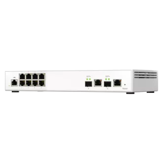 Upravljano stikalo QNAP QSW-M2108-2C (8x 2,5GbE RJ45 in 2x kombinirano 10GbE SFP /RJ-45)