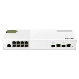 Upravljano stikalo QNAP QSW-M2108-2C (8x 2,5GbE RJ45 in 2x kombinirano 10GbE SFP /RJ-45)