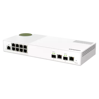 Upravljano stikalo QNAP QSW-M2108-2C (8x 2,5GbE RJ45 in 2x kombinirano 10GbE SFP /RJ-45)