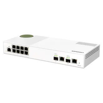 Upravljano stikalo QNAP QSW-M2108-2C (8x 2,5GbE RJ45 in 2x kombinirano 10GbE SFP /RJ-45) Upravljano stikalo QNAP QSW-M2108-2C (8x 2,5GbE RJ45 in 2x kombinirano 10GbE SFP /RJ-45)