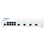 QNAP-ov upravljani stikalo QSW-M408S (12 vrat: 8x gigabitnih vrat   4x 10G SFP  vrata)