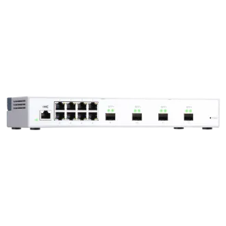 QNAP-ov upravljani stikalo QSW-M408S (12 vrat: 8x gigabitnih vrat   4x 10G SFP  vrata)