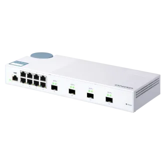 QNAP-ov upravljani stikalo QSW-M408S (12 vrat: 8x gigabitnih vrat   4x 10G SFP  vrata)
