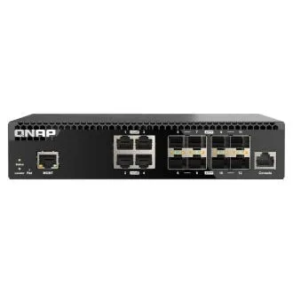 Upravljano stikalo QNAP QSW-M3212R-8S4T (4x vrata 10GbE   8x vrata 10G SFP , polovična širina)