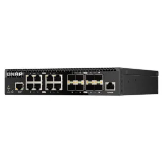 Upravljano stikalo QNAP QSW-M3212R-8S4T (4x vrata 10GbE   8x vrata 10G SFP , polovična širina)