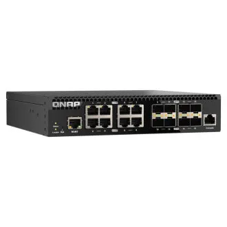 Upravljano stikalo QNAP QSW-M3212R-8S4T (4x vrata 10GbE   8x vrata 10G SFP , polovična širina)
