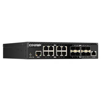 Upravljano stikalo QNAP QSW-M3212R-8S4T (4x vrata 10GbE   8x vrata 10G SFP , polovična širina)