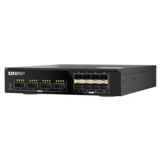 Upravljano stikalo QNAP QSW-M7308R-4X (4x vrata 100GbE 8x vrata 25GbE, polovična širina) Upravljano stikalo QNAP QSW-M7308R-4X (4x vrata 100GbE 8x vrata 25GbE, polovična širina)