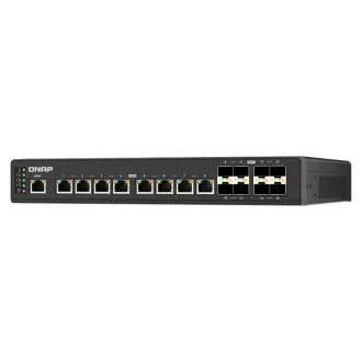 Upravljano industrijsko stikalo QNAP QSW-IM3216-8S8T: 16x 10G vrat (8x 10Gb SFP  in 8x 10Gb RJ-45)