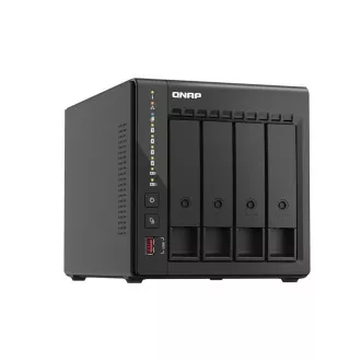 QNAP NVR QVP-41C (4-jedrni 2,6 GHz, 8 GB RAM, 4xSATA, 2x2,5 GbE, 2xM.2 reža, 2xHDMI, kamere: 8 (največ 24)