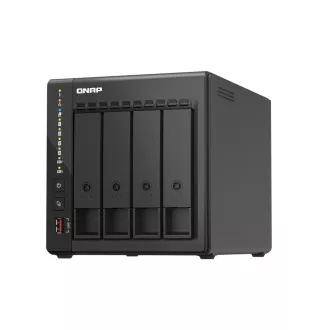 QNAP NVR QVP-41C (4-jedrni 2,6 GHz, 8 GB RAM, 4xSATA, 2x2,5 GbE, 2xM.2 reža, 2xHDMI, kamere: 8 (največ 24)