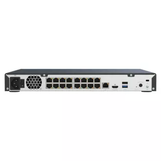 QNAP TVR-AI200-16CH-16P - Pametni snemalnik NVR in upravljano stikalo PoE (16 vrat) v eni rešitvi