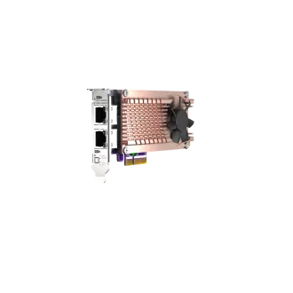 Serija QNAP QM2, 2 reži PCIe 2280 M.2 SSD, PCIe Gen3 x 4 , 2 x vrata Intel I225LM 2,5GbE NBASE-T