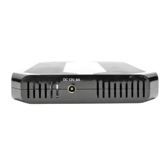 Polnilna postaja USB s prostorom za shranjevanje, izhod 10x 12V, 8A, 96W, napajalni kabel Schuko
