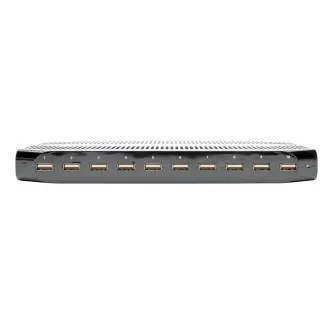 Polnilna postaja USB s prostorom za shranjevanje, izhod 10x 12V, 8A, 96W, napajalni kabel Schuko Polnilna postaja USB s prostorom za shranjevanje, izhod 10x 12V, 8A, 96W, napajalni kabel Schuko
