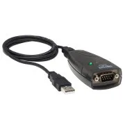 Adapter USB-A/RS232 (DB9), moški/moški, 0,91 m