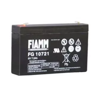 Fiammova svinčena baterija FG10721 6V/7,2Ah