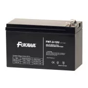 Baterija FUKAWA FW 7.2-12 F2U (12V 7,2Ah/7Ah)