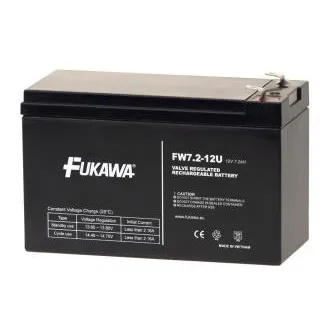 Baterija FUKAWA FW 7.2-12 F2U (12V 7,2Ah/7Ah) Baterija FUKAWA FW 7.2-12 F2U (12V 7,2Ah/7Ah)