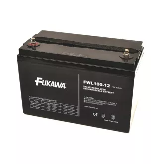 Baterija FUKAWA FWL100-12 (12V 100Ah, 10 let)