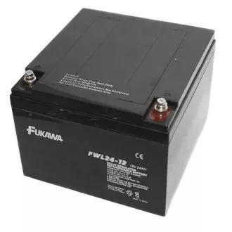Baterija FUKAWA FWL24-12 (12V 24Ah, 10 let) Baterija FUKAWA FWL24-12 (12V 24Ah, 10 let)