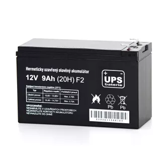 Baterija UPS 12V 9Ah F2
