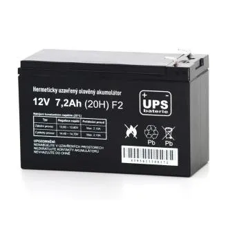 Baterija UPS 12V 7,2Ah F2 Baterija UPS 12V 7,2Ah F2