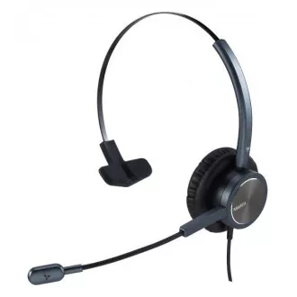 WELL Mairdi MRD-809B, naglavni trak za eno uho, biserno modra