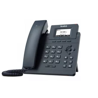 Yealink SIP-T30P Telefon SIP, PoE, 2,3" 132x64 neosvetljen LCD, 1 x račun SIP, 100M Eth
