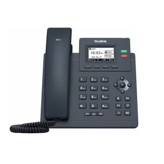 Yealink SIP-T31G Telefon SIP, PoE, 2,3" 132x64 osvetljen LCD zaslon, x računov SIP, GigE