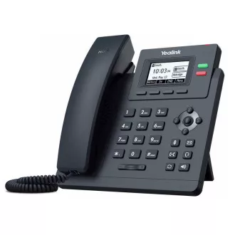 Yealink SIP-T31G Telefon SIP, PoE, 2,3" 132x64 osvetljen LCD zaslon, x računov SIP, GigE