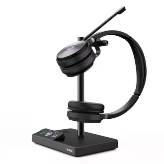 Yealink WH62 Dvojna baza DECT s slušalkami za dve ušesi za ekipe