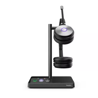 Yealink WH62 Dvojna baza DECT s slušalkami za dve ušesi za ekipe