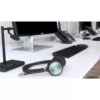 Yealink WH62 Dvojna baza DECT s slušalkami za dve ušesi za ekipe