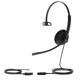 Yealink YHS34 Lite Mono slušalke za eno uho s priključki QD-RJ9 Yealink YHS34 Lite Mono slušalke za eno uho s priključki QD-RJ9