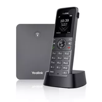 Yealink W73P, IP DECT baza   slušalke, PoE, 1,8-palčni črtni zaslon, do 10 slušalk