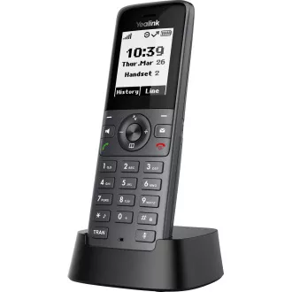 Telefonska slušalka Yealink W71H SIP DECT, 1,8-palčni črno-beli zaslon