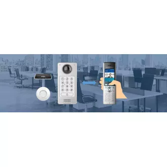 Grandstream WP820 WiFi IP telefon, 2,4-palčni zaslon, 2 računa SIP, video, BT, Micro USB, Handover