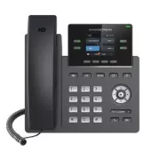 Grandstream GRP2612P, 2,4-palčni zaslon TFT, 2 računa SIP, 4 prog. magistralni, 16 BLF magistralnih, PoE, 10/100Mbps